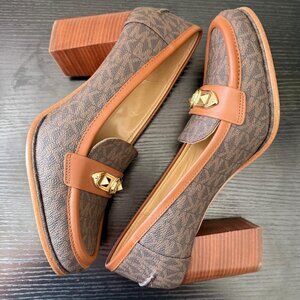 MICHAEL KORS "Jackie" Loafers With Heels | 9